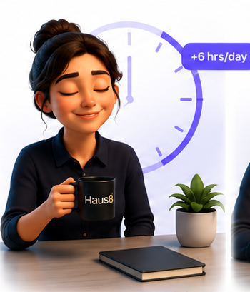 A calm operator with hours given back to her day